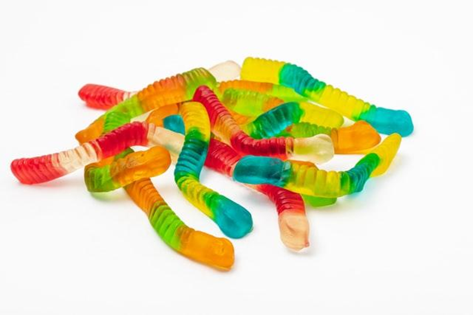 gummy worms edibles